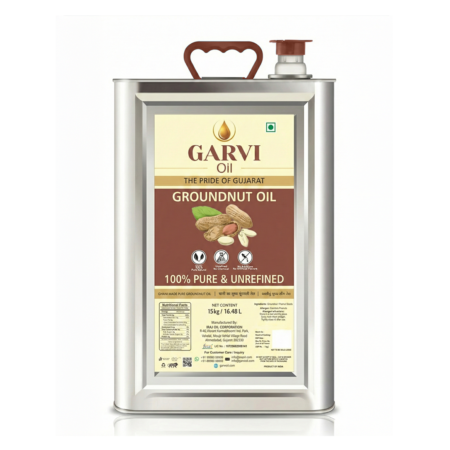 Groundnut Oil 15Kg TIN