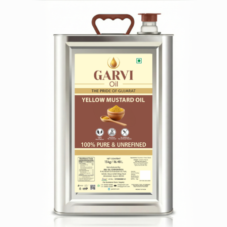 Yellow Mustard Oil – 15KG TIN